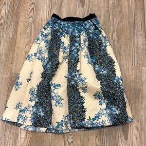 Tibi Floral skirt